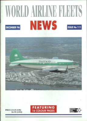 World Airline Fleets News 12/96 [1034] Buy 4+ save 50%