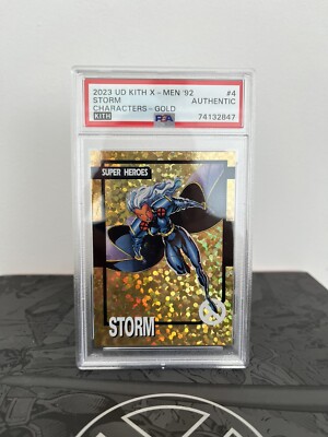 Kith x Marvel X-Men Storm Holo 1/25 Impel Marvel PSA Trading Card '97 SDCC