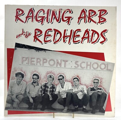RAGING ARB & THE REDHEADS S/T 1985 LP EXC RED Vinyl Record Rock