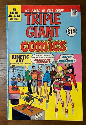 Triple Giant Comics Archie All Star Special Bronze Age 160 pgs vg/f