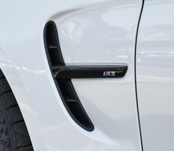 BMW Genuine F80 M3 Competition High Gloss Black Fender Side Vent