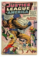 JUSTICE LEAGUE OF AMERICA #20 1.75 MURPHY ANDERSON ART OW PAGES 1963