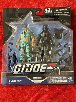 GI Joe 50th Anniversary Marine Devastation Gung Ho Cobra Shadow Guard New