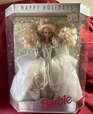 HAPPY holiday スペシャルエディションバービー Amazon.com: Happy Holidays Barbie Doll Special Edition (1991