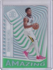 2020-21 Panini Illusions #1 Donovan Mitchell Amazing Emerald