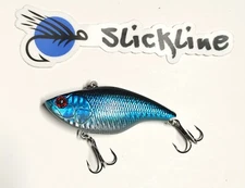 SLICKLINE 2.75" 2/3 oz Lipless Crankbait Rattling Fishing Lure Tackle 7 COLORS