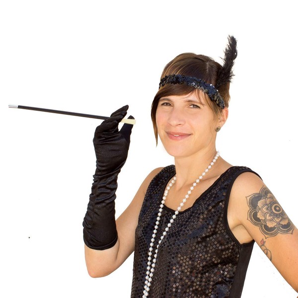 Stirnband 1920Er Jahre Stil FüR Motto Party Fasching Karneval Charleston KostüM-image