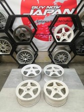 Desmond Regamaster Mp 17x7.0 35  18x8.5j 45 5hx114.3 Used White Set Of 4