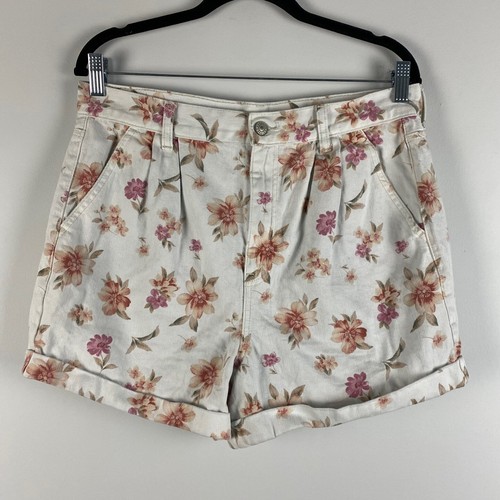 American Eagle Size 12 Mom Shorts Floral High Rise | eBay