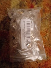 New Sew-On Snaps Size:21mm 20 in package, Clear, Nylon