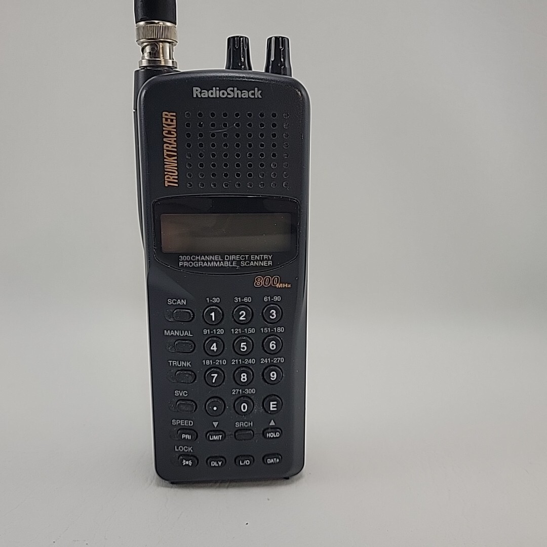 RADIO SHACK PRO90 TrunkTracker 300 Ch VHF/UHF/800 MHz Radio Scanner eBay