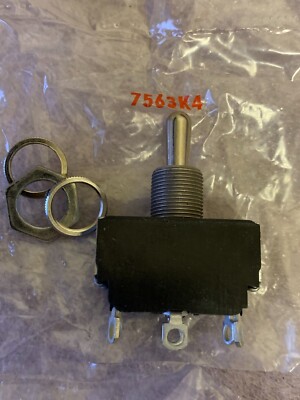 PN# 7563K4 EATON / CH CUTLER HAMMER SWITCH, TOGGLE, DPTD,15A, 250V