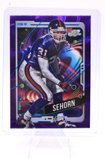 2024 Topps Cosmic Chrome JASON SEHORN Purple Nebula Refractor /150 Giants