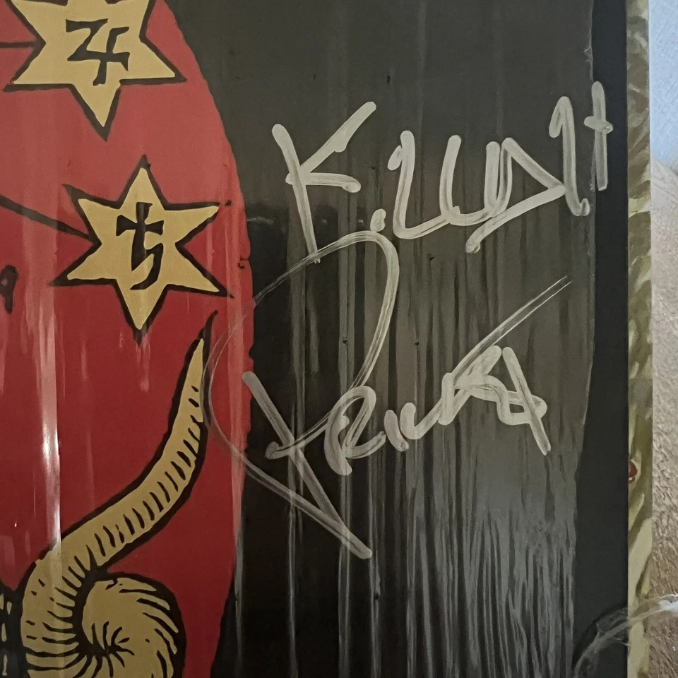 Kills Priest Abraxas 2024 New Autographed Vinyl Rare Foto 2 de 4