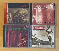 Lot of 4 CDs - Live; Bush; Better Than Ezra, Dishwalla - 1990's Music!