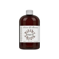 Borage seed oil 100 pure organic GLA 22 cold pressed natural 8 oz carrier oil