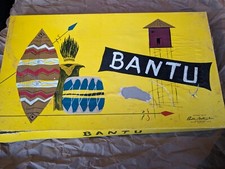 Bantu Board Game 1955 Parker