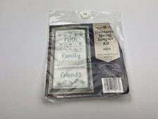 Mill Hill Treasured Spring Sampler Faith Family Friends Cross Stitch Kit 5P