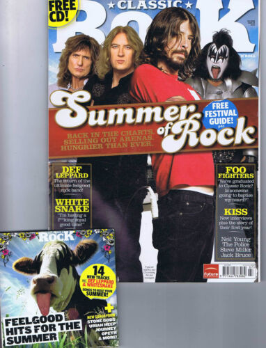 FOO FIGHTERS / DEF LEPPARD / WHITESNAKE	Classic Rock with CD	No.	120	July	2008 - Foto 1 di 1