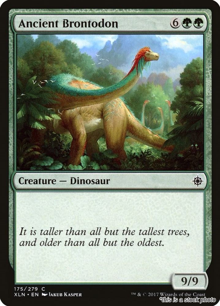 Magic Ancient Brontodon 175 NM Ixalan XLN