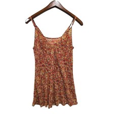 Y2K Victoria  s Secret Womens Sheer Ditsy Floral Mini Slip Dress Size M Feminine