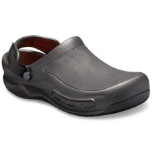 Crocs Bistro Literide Clog black catering chef's healthcare work mule #205669