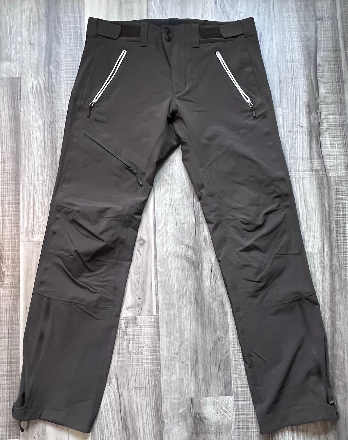 Helly Hansen OBS Beijing 2022 Olympic Ski Pant Brown Large Waterproof Crew Issue