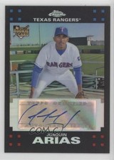 2007 Topps Chrome Refractor 156/500 Joaquin Arias #346 Auto 7eo