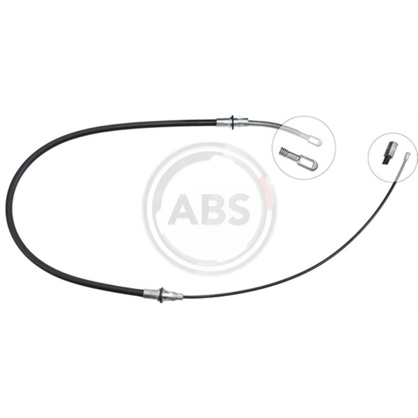 A.B.S. Handbremsseil Bremsseil Rechts Passend FüR Chrysler Voyager/Grand-image