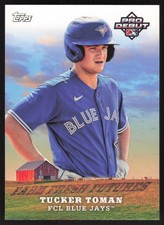 2023 Topps Pro Debut Farm Fresh Futures Tucker Toman #FF-12 Blue Jays