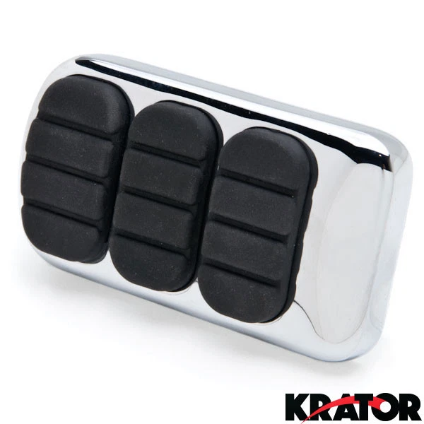 Cubierta de pedal de freno cromada para Kawasaki Vulcan VN 900 1500 1600 1700 2000 Classic Foto 2 de 4