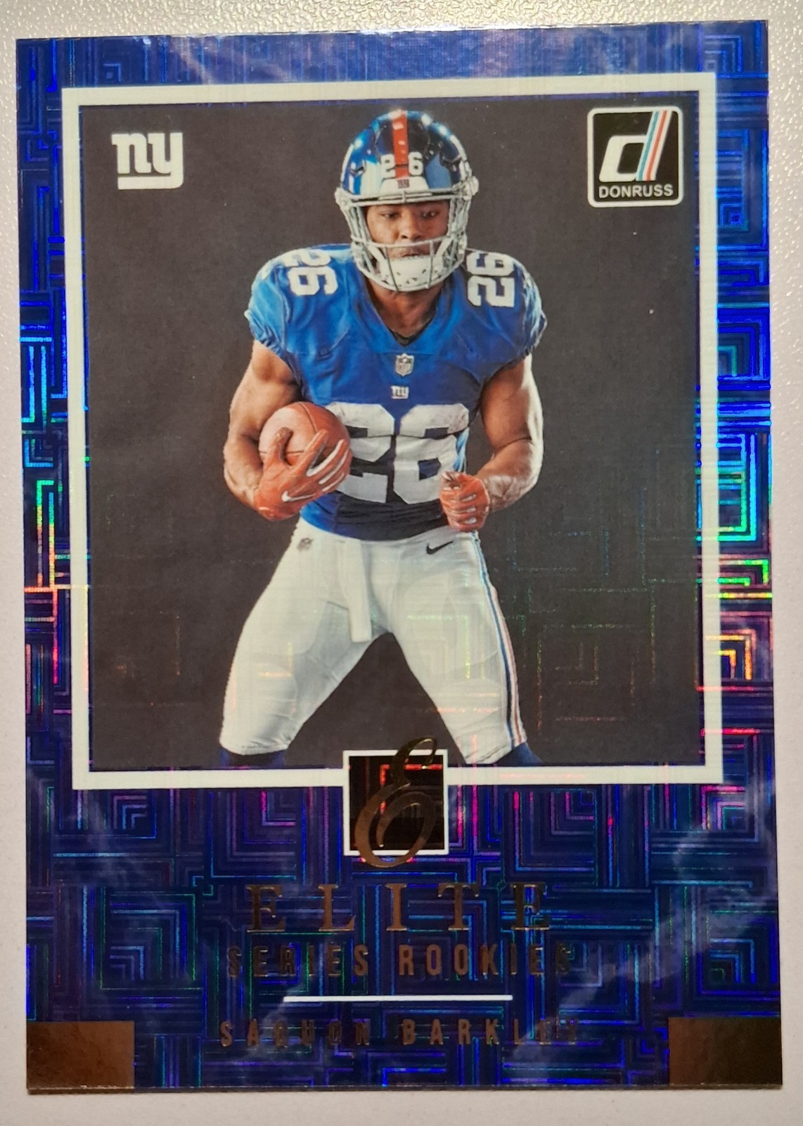 2018 Panini Donruss The Elite Series Rookies Saquon Barkley #ESR-6