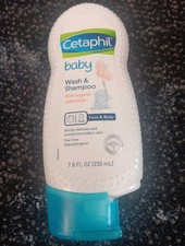 Cetaphil Baby Shampoo  Body Wash w/ Organic Calendula 7.8oz New Salvage Pkg