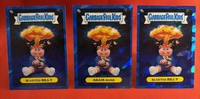 2020 Topps Garbage Pail Kids Sapphire ADAM BOMB & (2) BLASTED BILLY  Card Lot