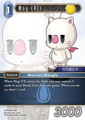 Mog (VI) Foil - 27-106C NM - Final Fantasy