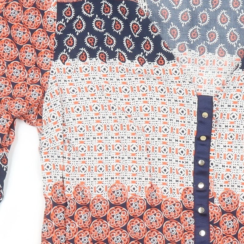 Zara Basic Women's Multicoloured Tunic Blouse Siz… - image 7