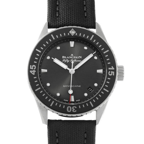 BLANCPAIN Fifty Fathoms Bathyscaphe 5100B-1110-B52A Men's Used Watch #31017