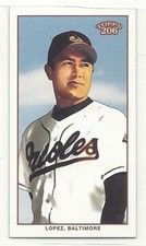 2002 Topps 206 Polar Bear Mini Rodrigo Lopez 369