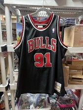 Chicago Bulls Dennis Rodman x Mitchell Ness Hardwood Classics Jersey Size 2XL