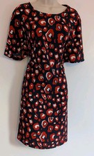 💜 M & S COLLECTION SIZE 18 Beautiful Patterned Dress Ref D