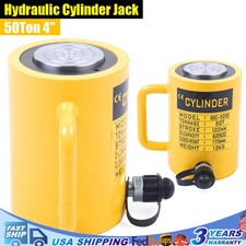 50 Ton Hydraulic Ram Cylinder Jack Single Acting Industrial Lifting Jack 635cc