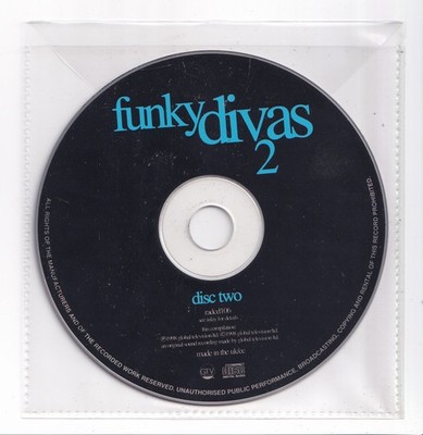 (LW785) Funky Divas 2, various artists - disc 2 only - 1998 CD