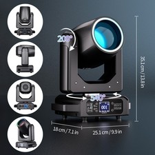 250W Beam Moving Head Light 29x0.3W RGB LEDs DMX512 Control Disco