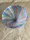 Murano Striped Candy Dish Bowl Murano Hand Blown Art Glass — photo 6