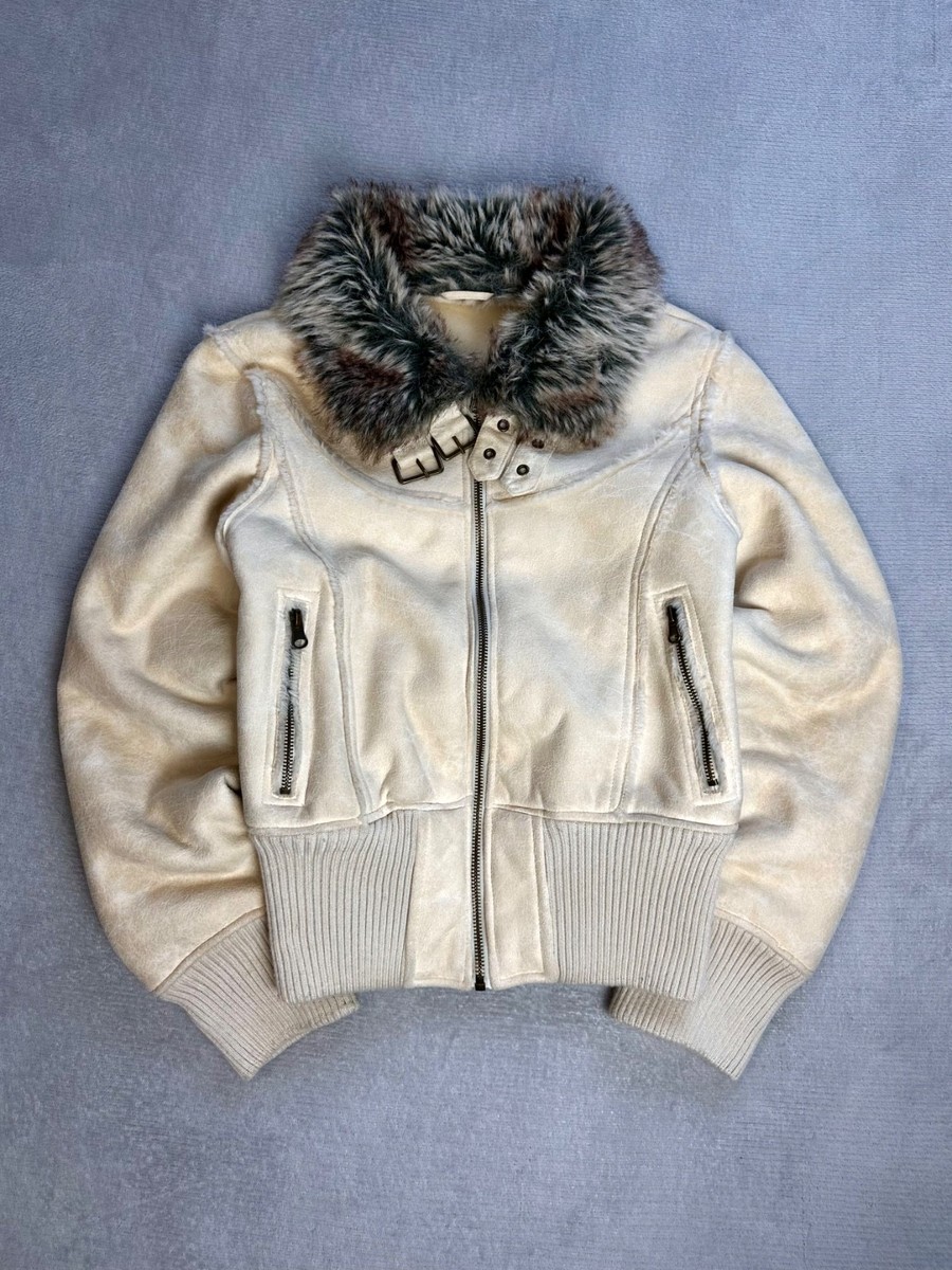 Vintage Avant Garde If6Was9 Style Japanese Faux Fur Y2K Jacket | eBay