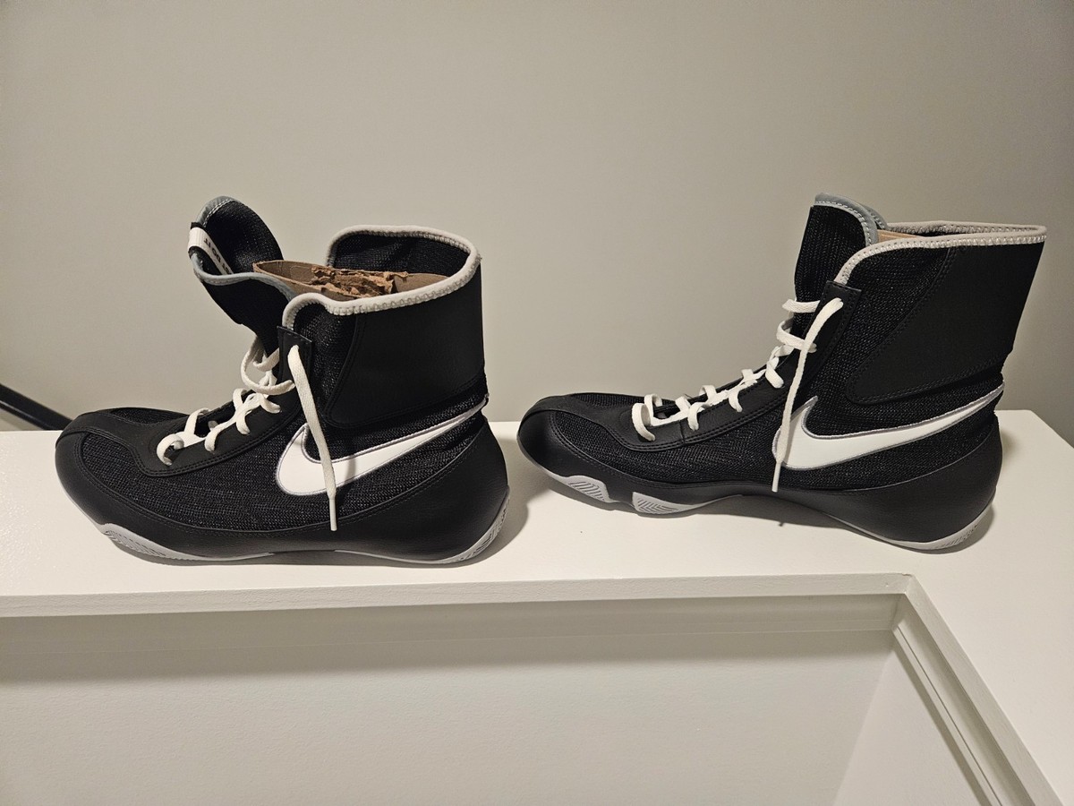 Nike Machomai 2 Boxing Shoes size 12 black/white | eBay