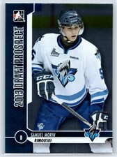 2012-13 In The Game Draft Prospects Samuel Morin Rookie Rimouski Oceanic RC #38