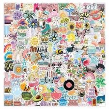 Stickers for Water Bottles, 200 Pack/PCS Cute Vsco Summer Trendy-200pcs