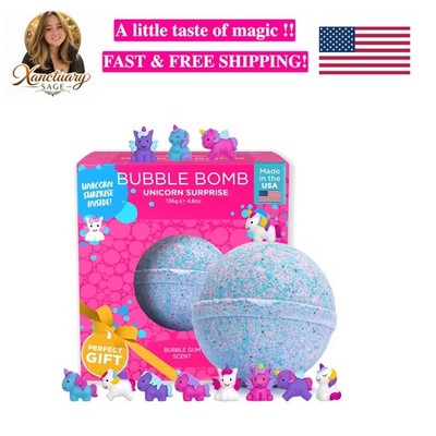 Euphoric Unicorn Bubble Bath Bomb   Moisturizes All Skin Types, Age-Perfect