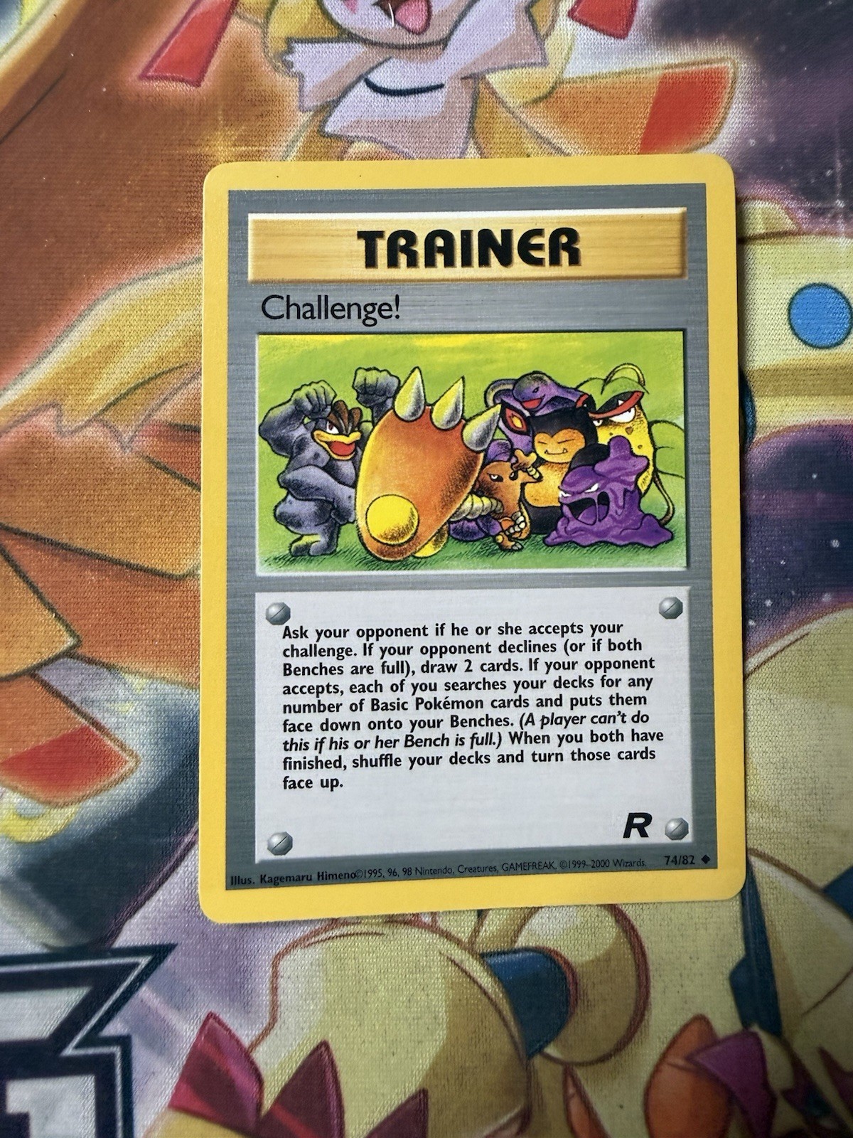 Challenge! 74/82 Team Rocket Pokemon TCG NM Unlimited